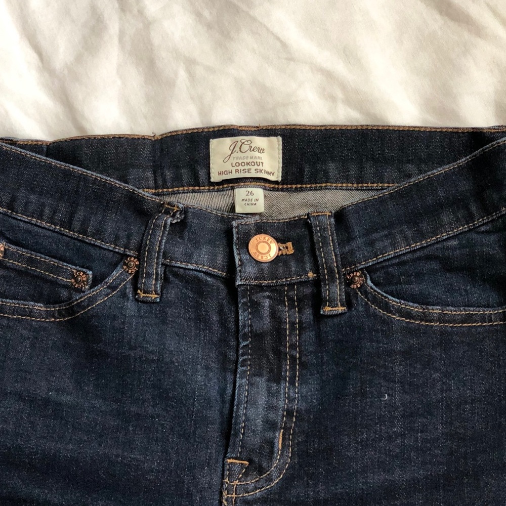 J. Crew 9" High-Rise Lookout Skinny Jean